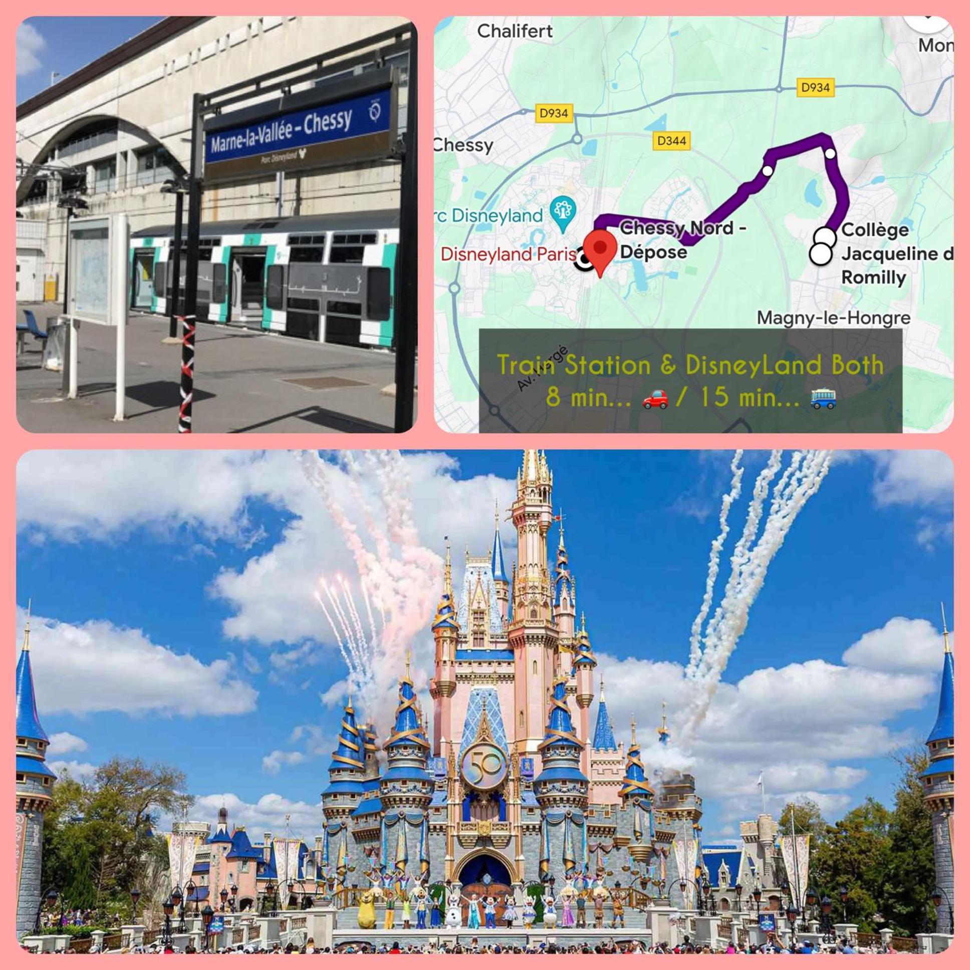Once Upon A Time - 7Min From Disneyland - Free Private Parking - Self Checkin - Balcony - Barbecue Magny-le-Hongre Exterior foto